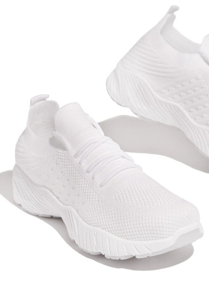 Womens Running Trainers Ladies Sneakers Slip On Walking Gym Comfy