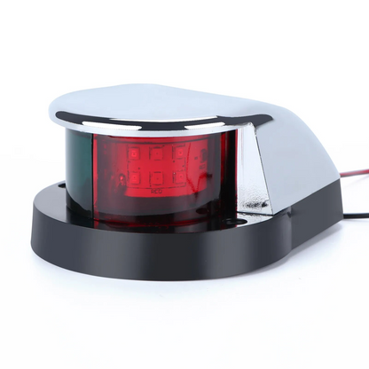 Waterproof Boat Navigation Light LED Bow Marine Front Pontoon Lamp Red