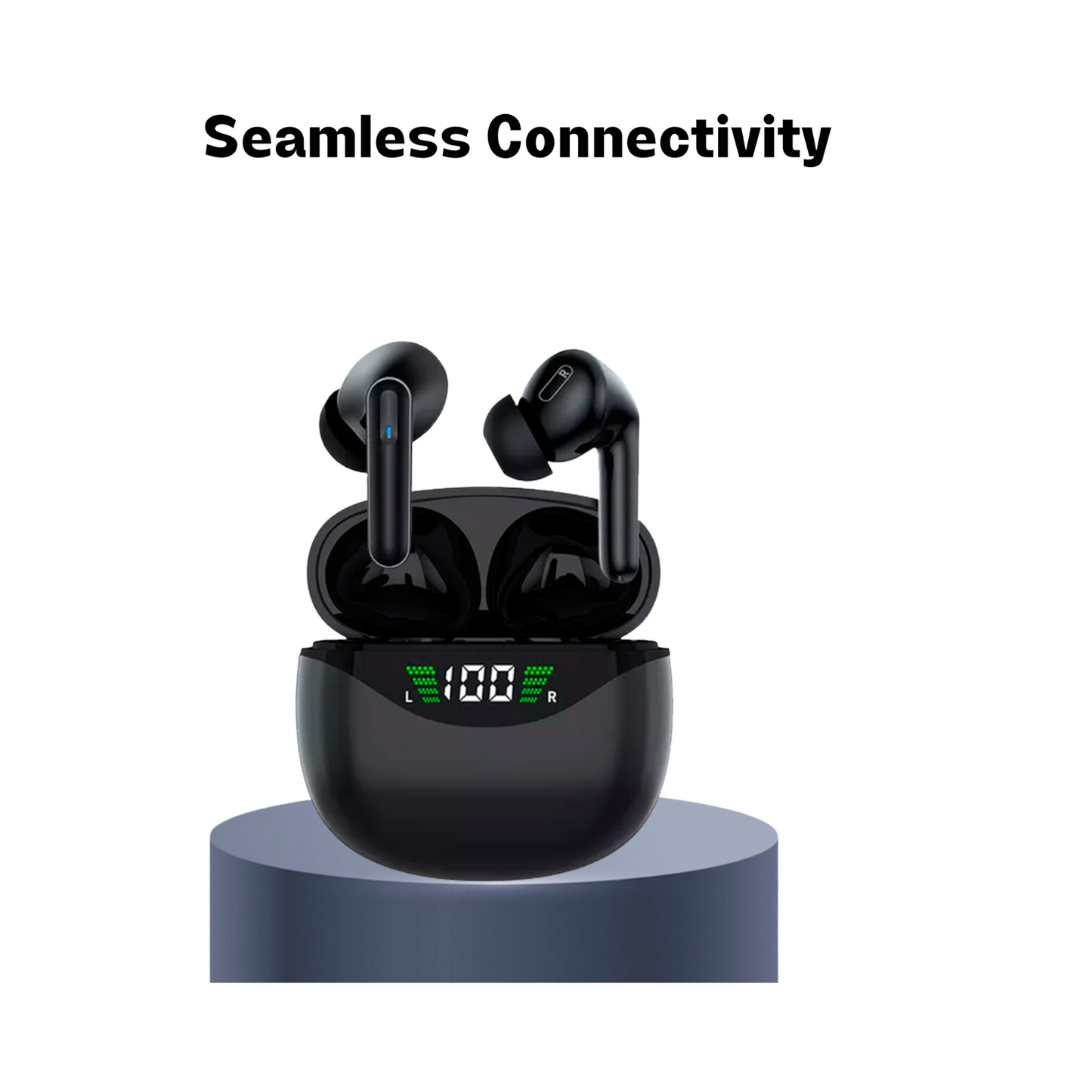 Bluetooth Earbuds Headset 5.3 Wireless Noise Cancelling TWS Trucker