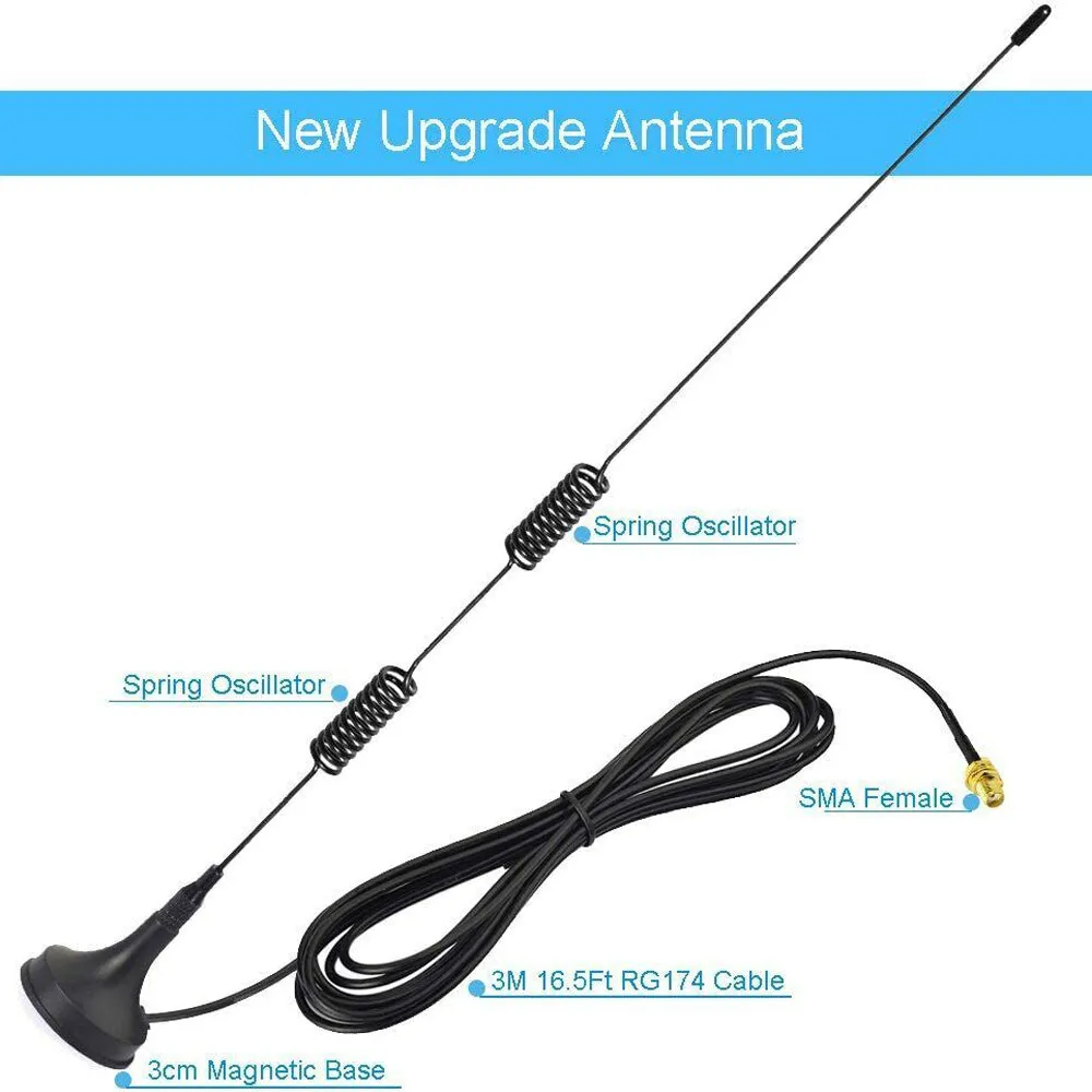 UV5R UV5RA A067 UV-82 144/430Mhz VHF UHF Radio Walkie Talkie Antenna