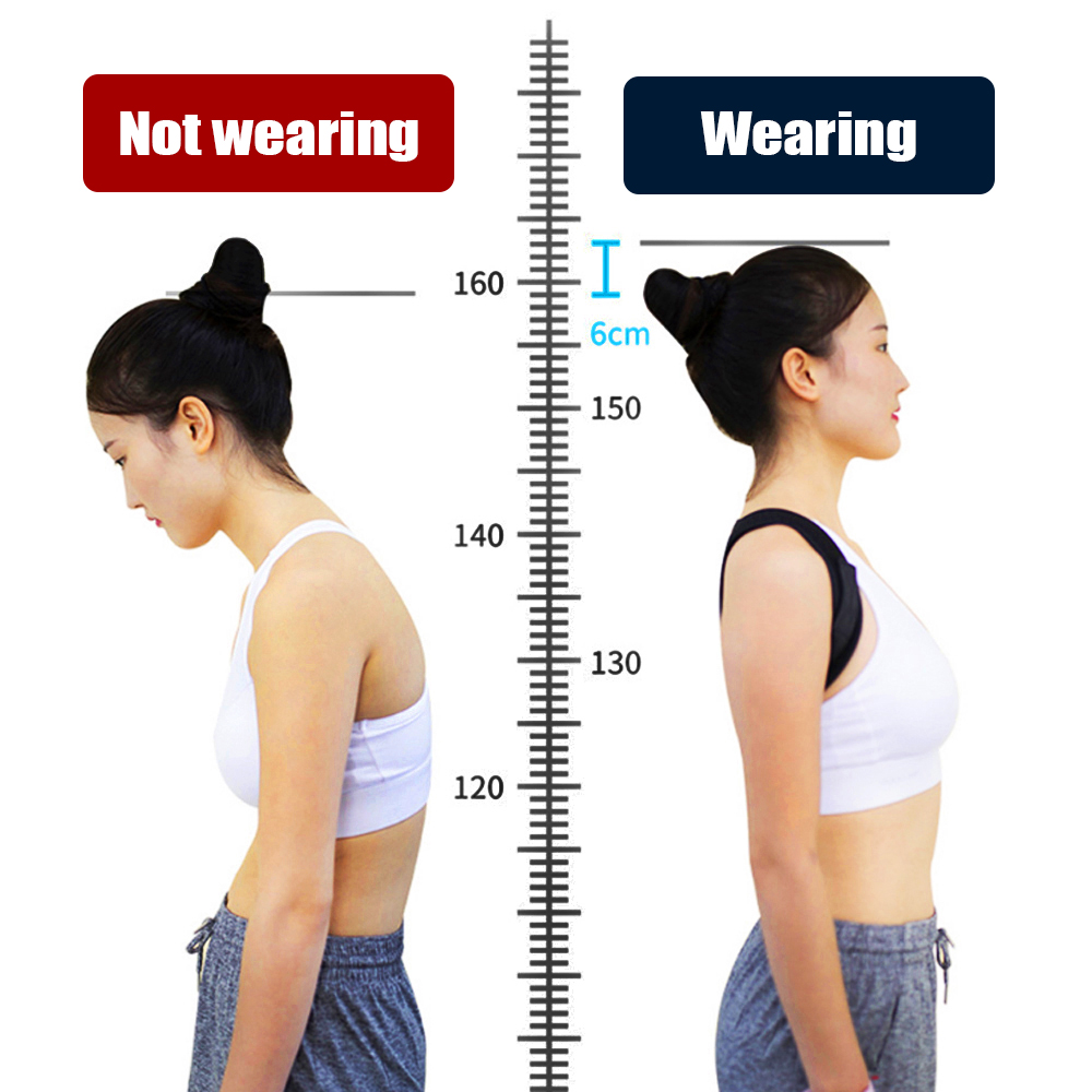 Shoulder Support Adjustable Back Pain Support Posture Corrector Brace