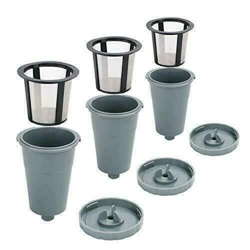3 Pack My K-Cup Coffee Filter Reusable Replacement Refillable Holder