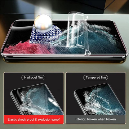 Tempered Glass Screen Protector Lens Hydrogel For Samsung S23 S22
