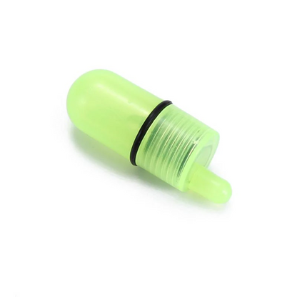 10/40 PC LED Night Fishing Bite Bait Alarm 2 Bells Light Rod Tip Clip