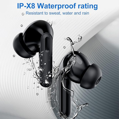 Bluetooth Earbuds Headset 5.3 Wireless Noise Cancelling TWS Trucker