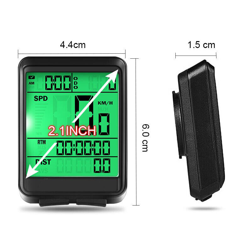 Bike Bicycle Speedometer Cycle Digital Odometer Computer Waterproof