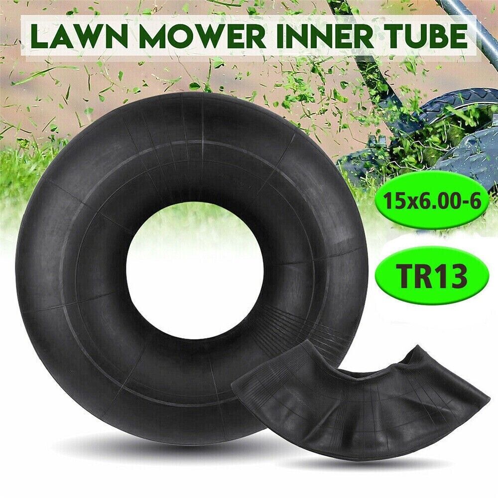 2PCS 15x6.00-6 Lawn Mower Tire Inner Tubes 15X6-6, 15X6x6, 15/6x6 TR13