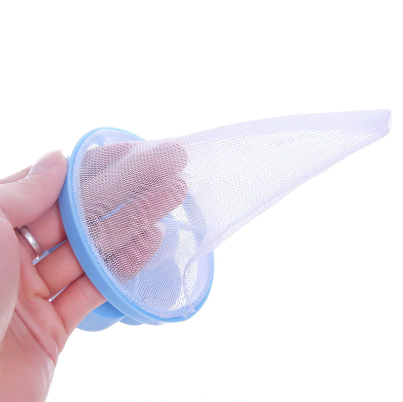 2 Pcs Floating Pet Fur Catcher Laundry Lint Pet Hair Remover For