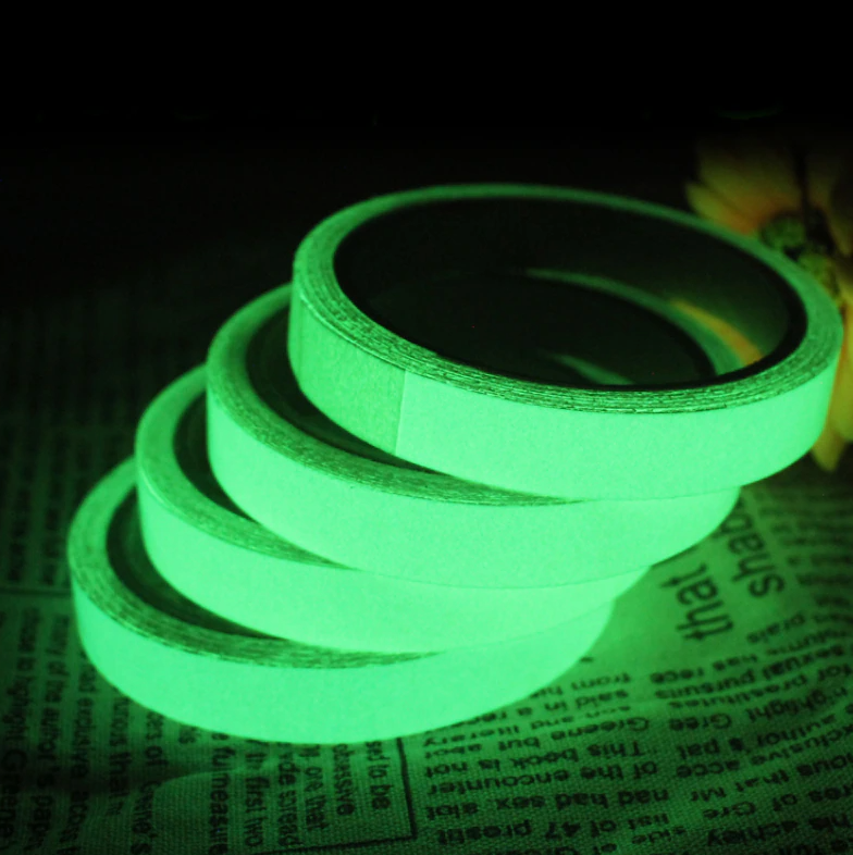 2PC Luminous Tape Self Adhesive Glow In The Dark Wall Sticker