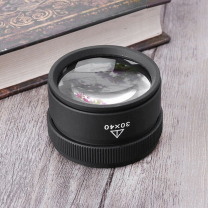 40x Magnifying Glass Eye Loupes Loop Optical Magnifier Jewelry Watch