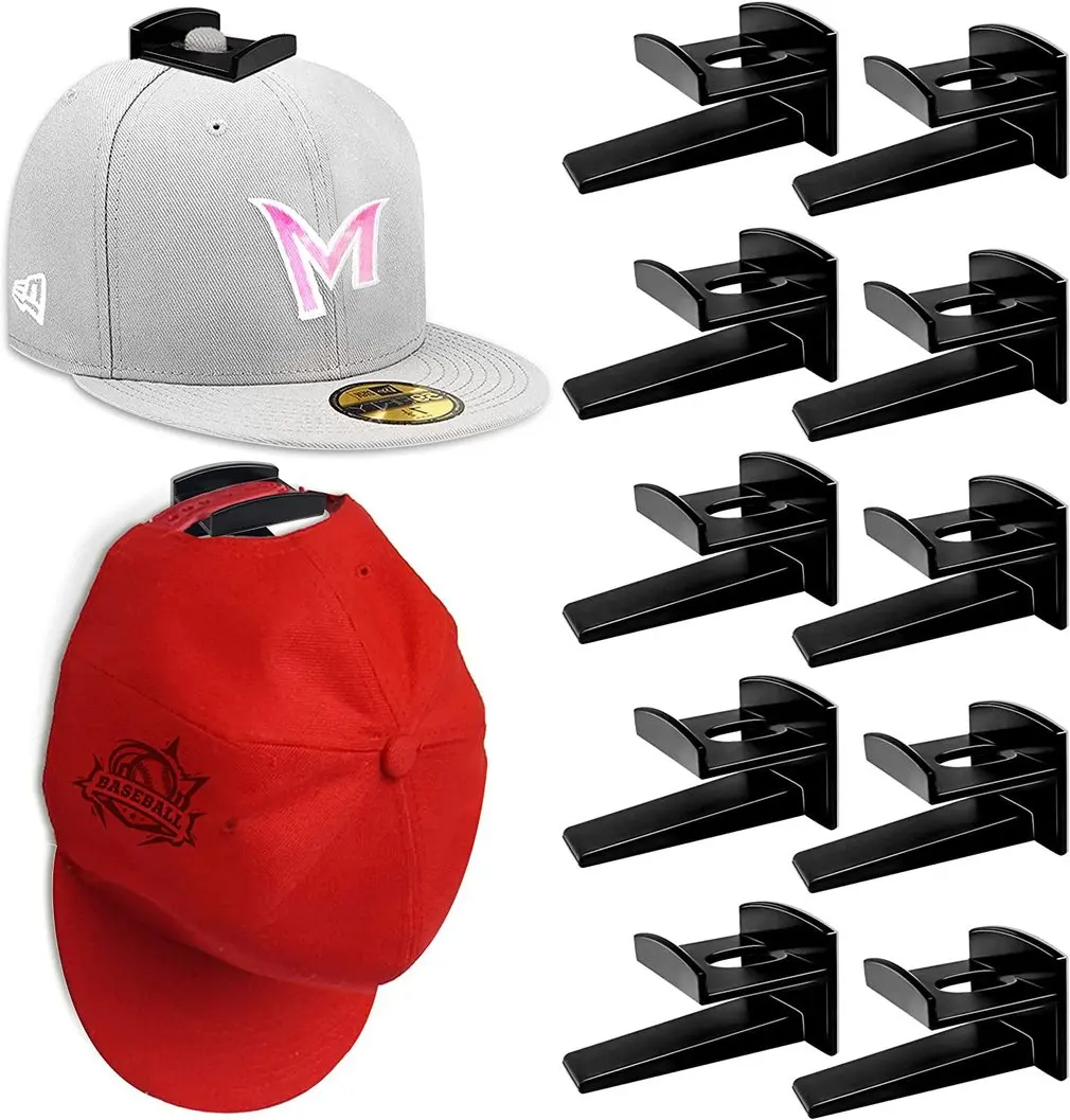 Baseball Cap Hat Rack Wall Door Hanger Holder Storage Organize 12