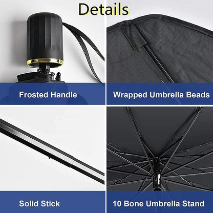 51" Car Windshield Sun Shade Foldable Umbrella Front Window Cover