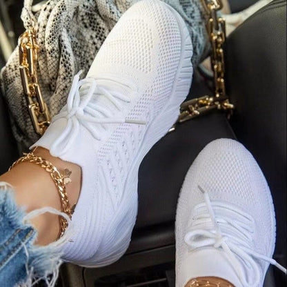 Womens Running Trainers Ladies Sneakers Slip On Walking Gym Comfy
