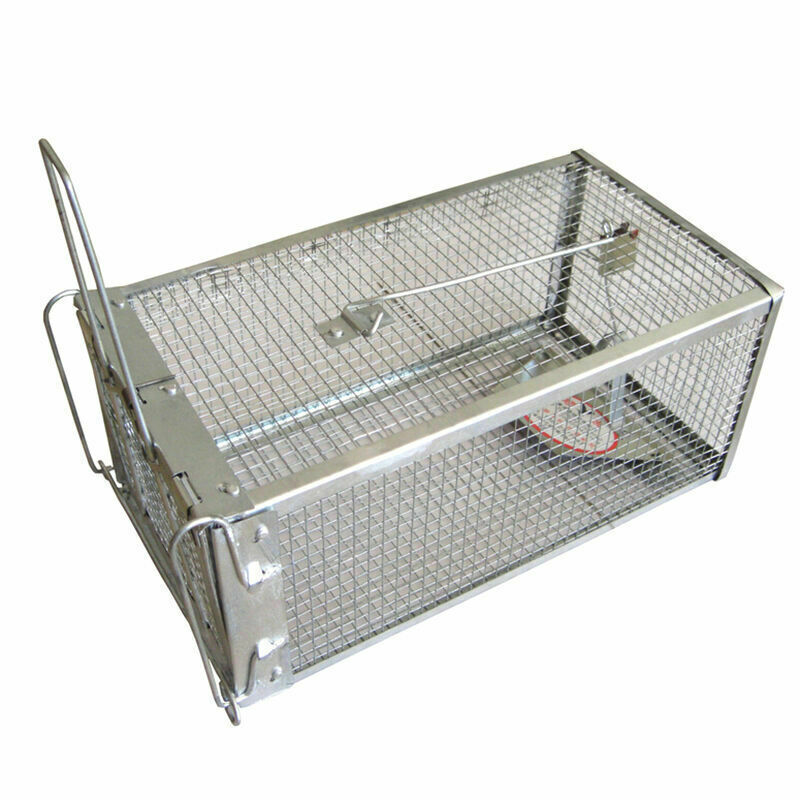 USA Mouse Trap Rat Trap Rodent Trap Live Catch Cage, Easy to Set Up