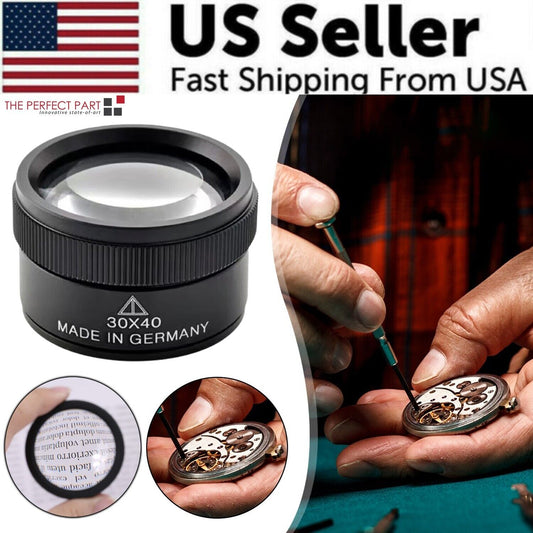 40x Magnifying Glass Eye Loupes Loop Optical Magnifier Jewelry Watch