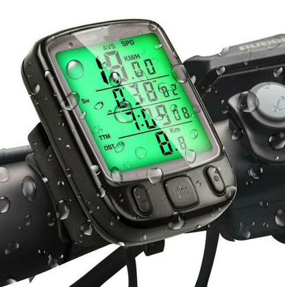 Bike Bicycle Speedometer Cycle Digital Odometer Computer Waterproof