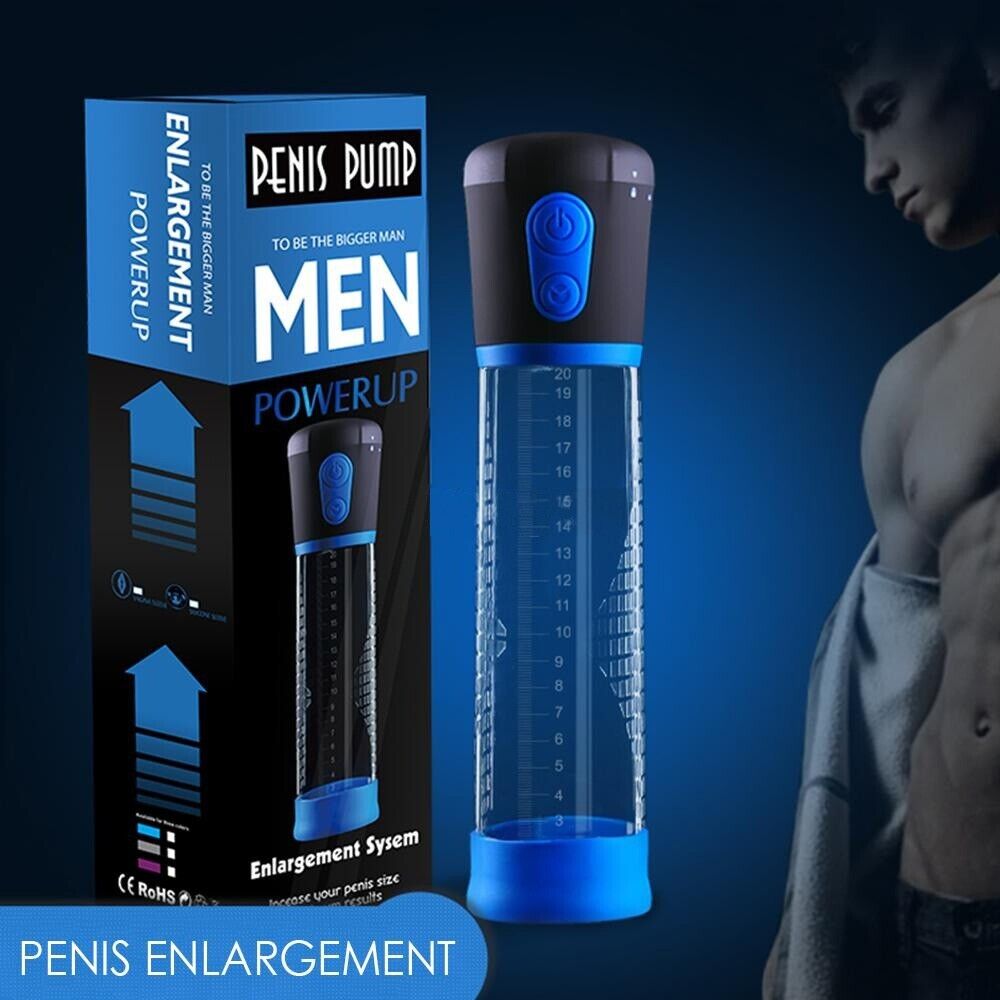 Vacuum Penis Pump For Male ED Enhancement Erectile Enlargement Penis
