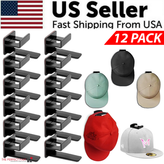 Baseball Cap Hat Rack Wall Door Hanger Holder Storage Organize 12