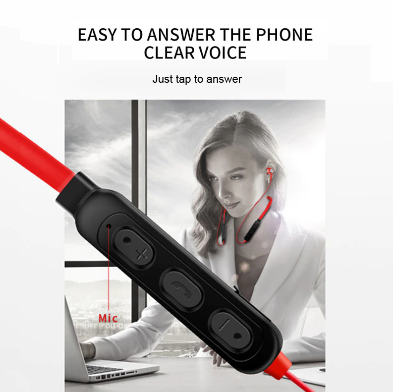 Waterproof Bluetooth 5.0 Earbuds Stereo Sport Wireless Headphones in