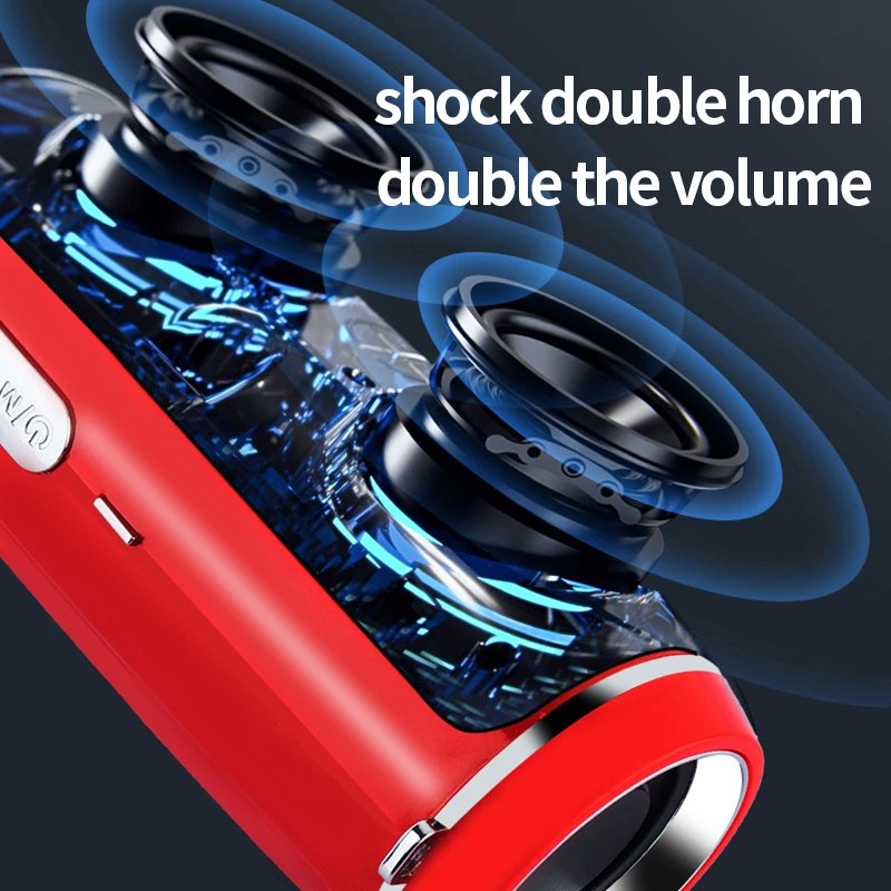 Bluetooth 5.1 Speaker Wireless Waterproof Outdoor Stereo LOUD Bass