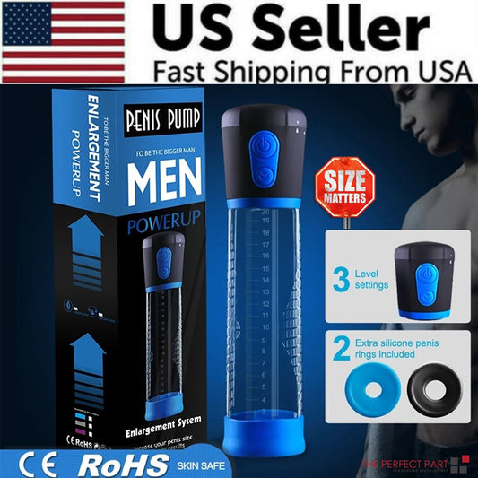 Vacuum Penis Pump For Male ED Enhancement Erectile Enlargement Penis