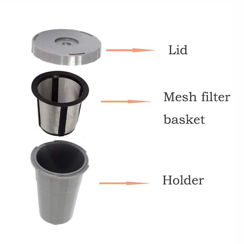 3 Pack My K-Cup Coffee Filter Reusable Replacement Refillable Holder