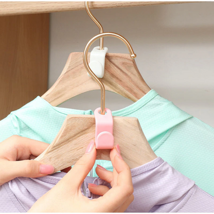 40 PCS Clothes Hanger Connector Hooks Closet Hangers Organizer Space