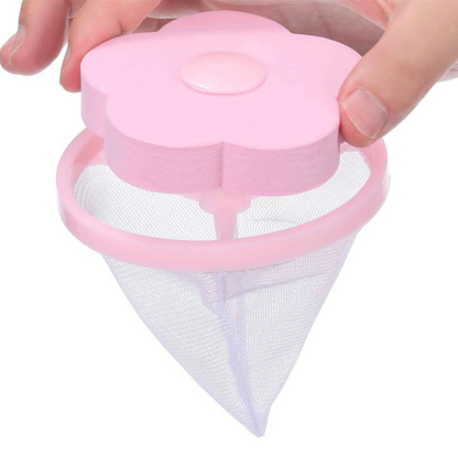 2 Pcs Floating Pet Fur Catcher Laundry Lint Pet Hair Remover For
