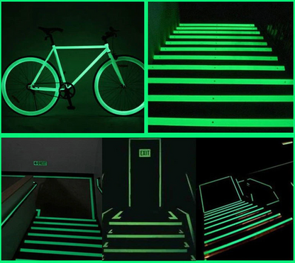 2PC Luminous Tape Self Adhesive Glow In The Dark Wall Sticker
