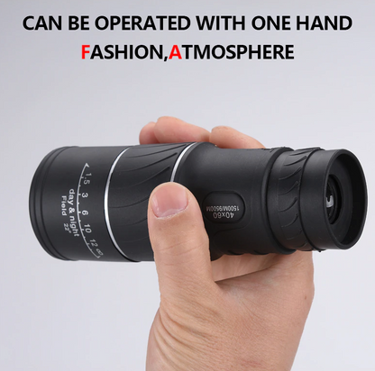 40X60 Monocular Binoculars With Night Vision BAK4 Prism High Power