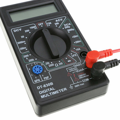 7 Fn Digital Multimeter AC DC Voltage Volt 10 Amp Current Resistance