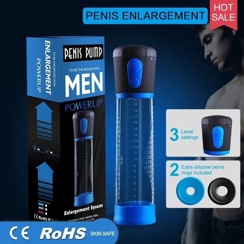 Vacuum Penis Pump For Male ED Enhancement Erectile Enlargement Penis