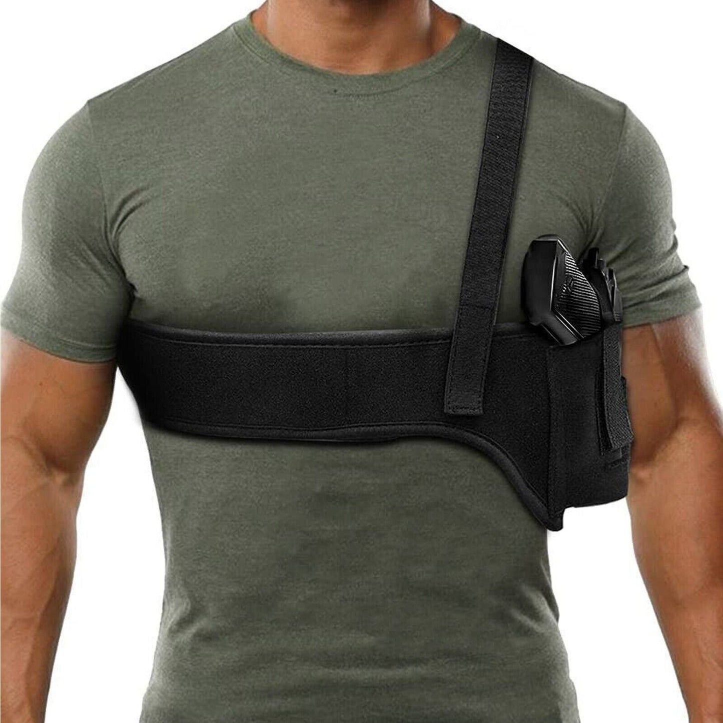 Tactical Concealed Carry Shoulder Waist Pistol Hand Gun Holder Holster