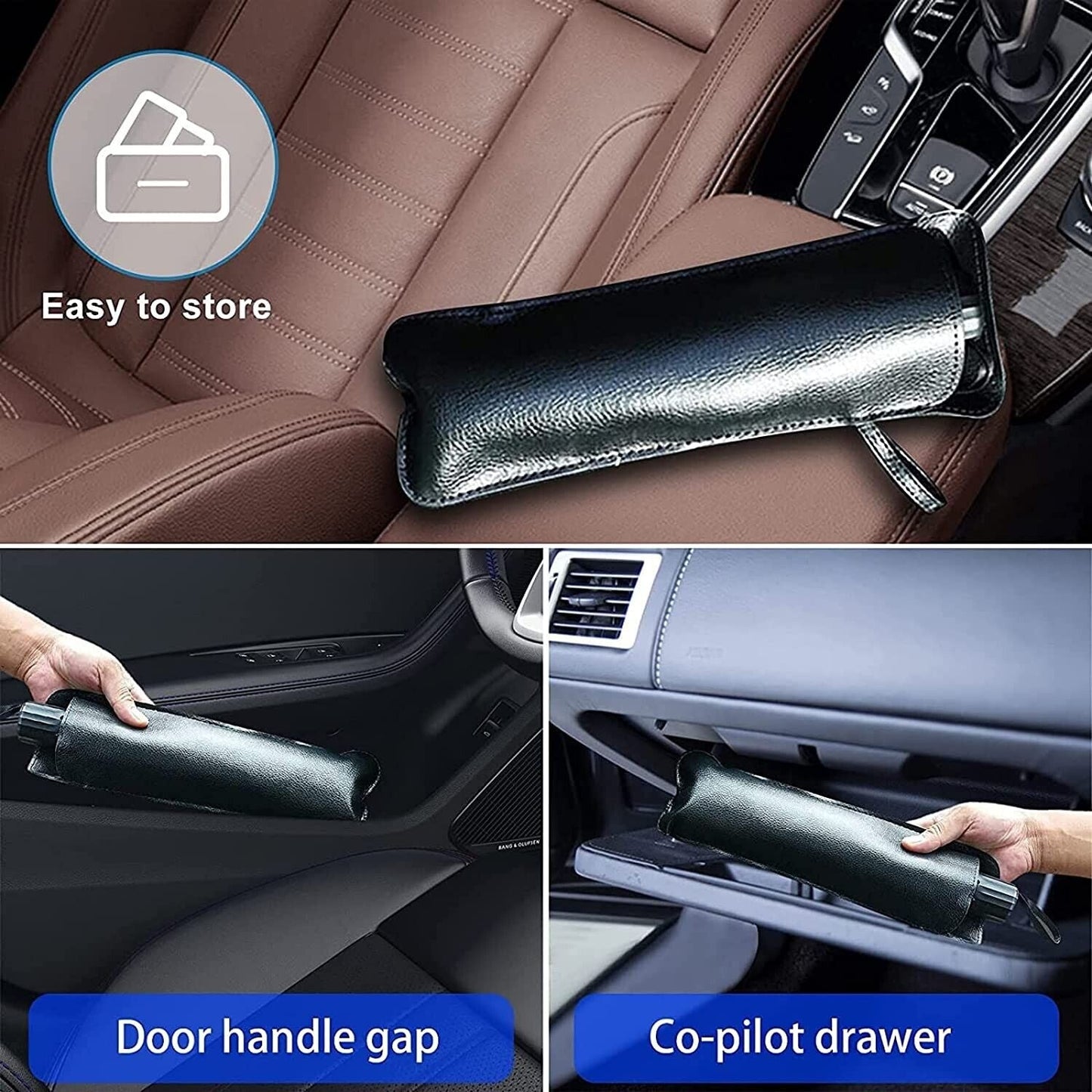 57" Car Windshield Sun Shade Foldable Umbrella Front Window Cover