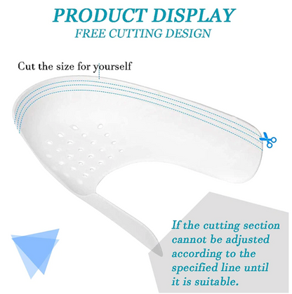 5 Pairs Shoe Protector Anti Crease Force Fields Cover Toe Cap Creasing