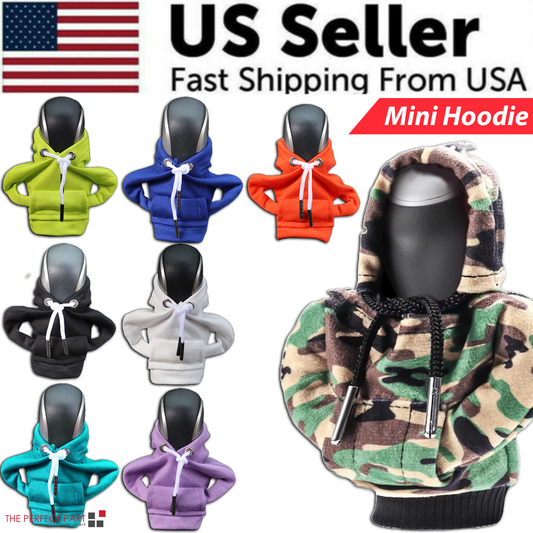 Car Gear Shift Cover Mini Hoodie Gear Shift Cover for Car Shifter
