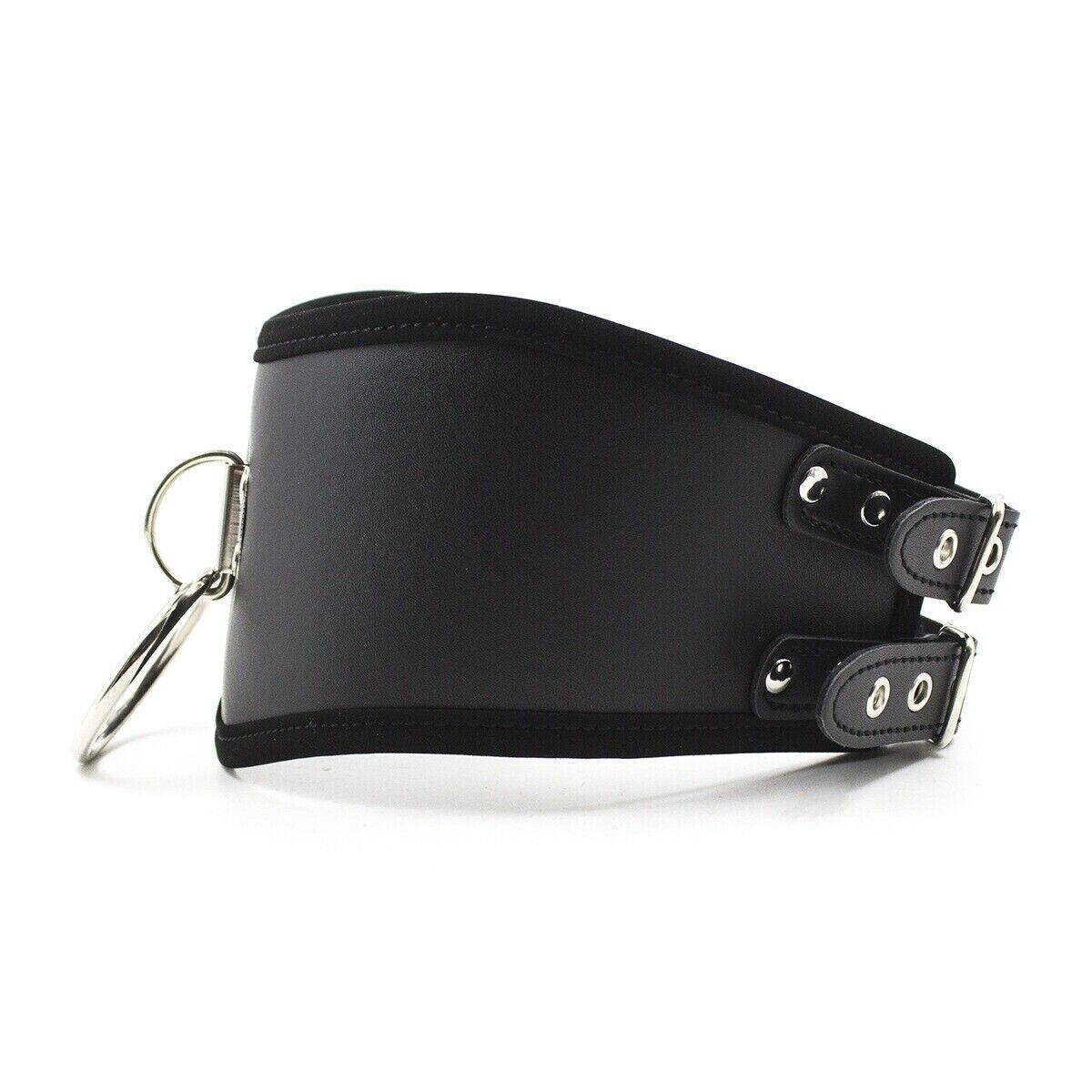 BDSM Bondage SM Kit Women Neck Collar Restraint Set Love Black Slave