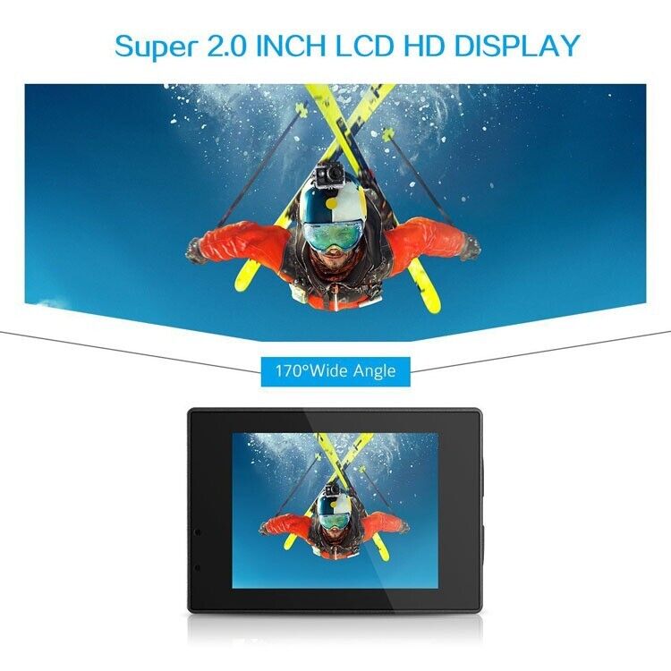 4K Action Sport Waterproof Camera 20 MP Recorder HD 1080P Camcorder