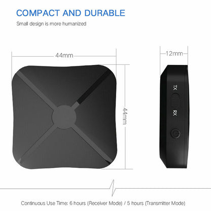 2in1 Bluetooth Transmitter Receiver Wireless Adapter TV Home Stereo
