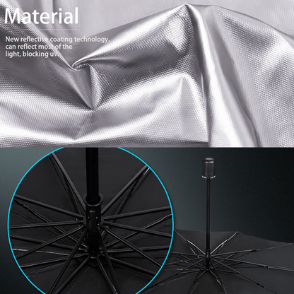 57" Car Windshield Sun Shade Foldable Umbrella Front Window Cover