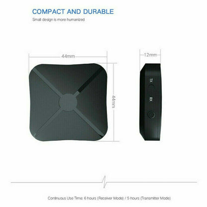 2in1 Bluetooth Transmitter Receiver Wireless Adapter TV Home Stereo