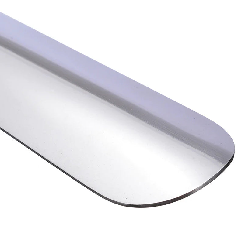 22In Extra Long Handle Shoe Horn Stainless Steel Metal Shoes Remover Shoehorn US