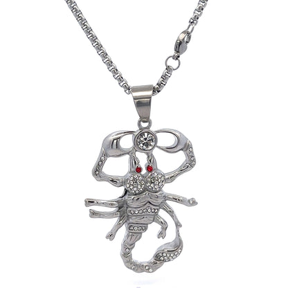 ARIANWEN STEEL RHODIUM NECKLACE
