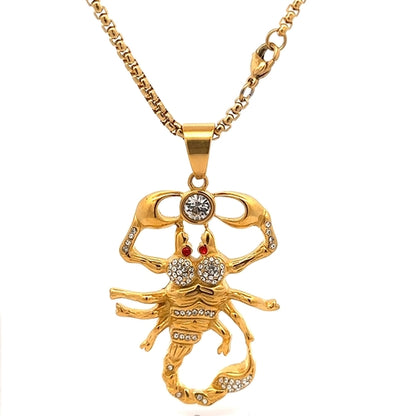 ARIANWEN  STEEL GOLD NECKLACE I D94364