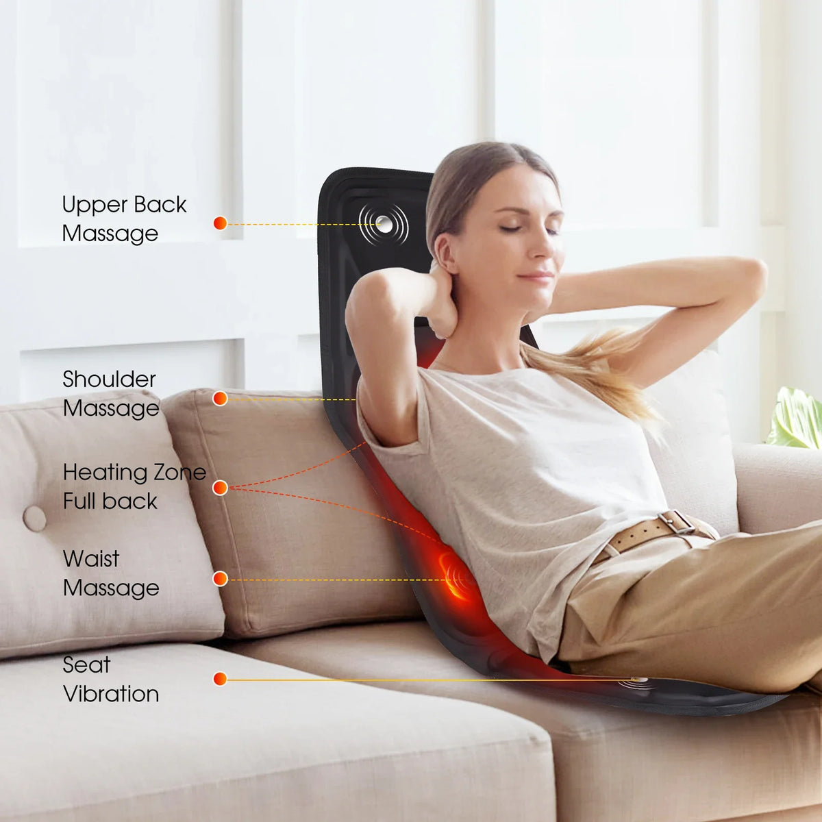 Ultimate Infrared Full-Body Massage Cushion
