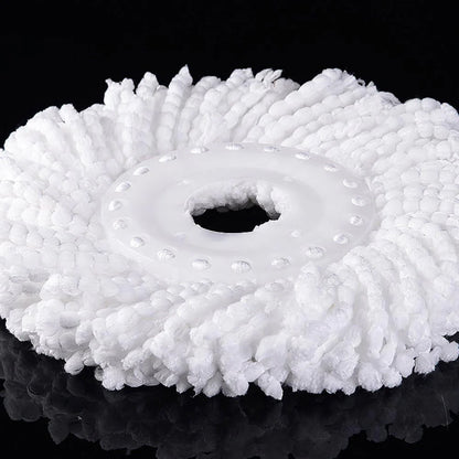 6 Pack Replacement Microfiber Mop Head Refill 360° Spin Easy Cleaning for Mop