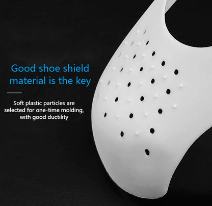 5 Pairs Shoe Protector anti Crease Force Fields Cover Toe Cap Creasing Decreaser