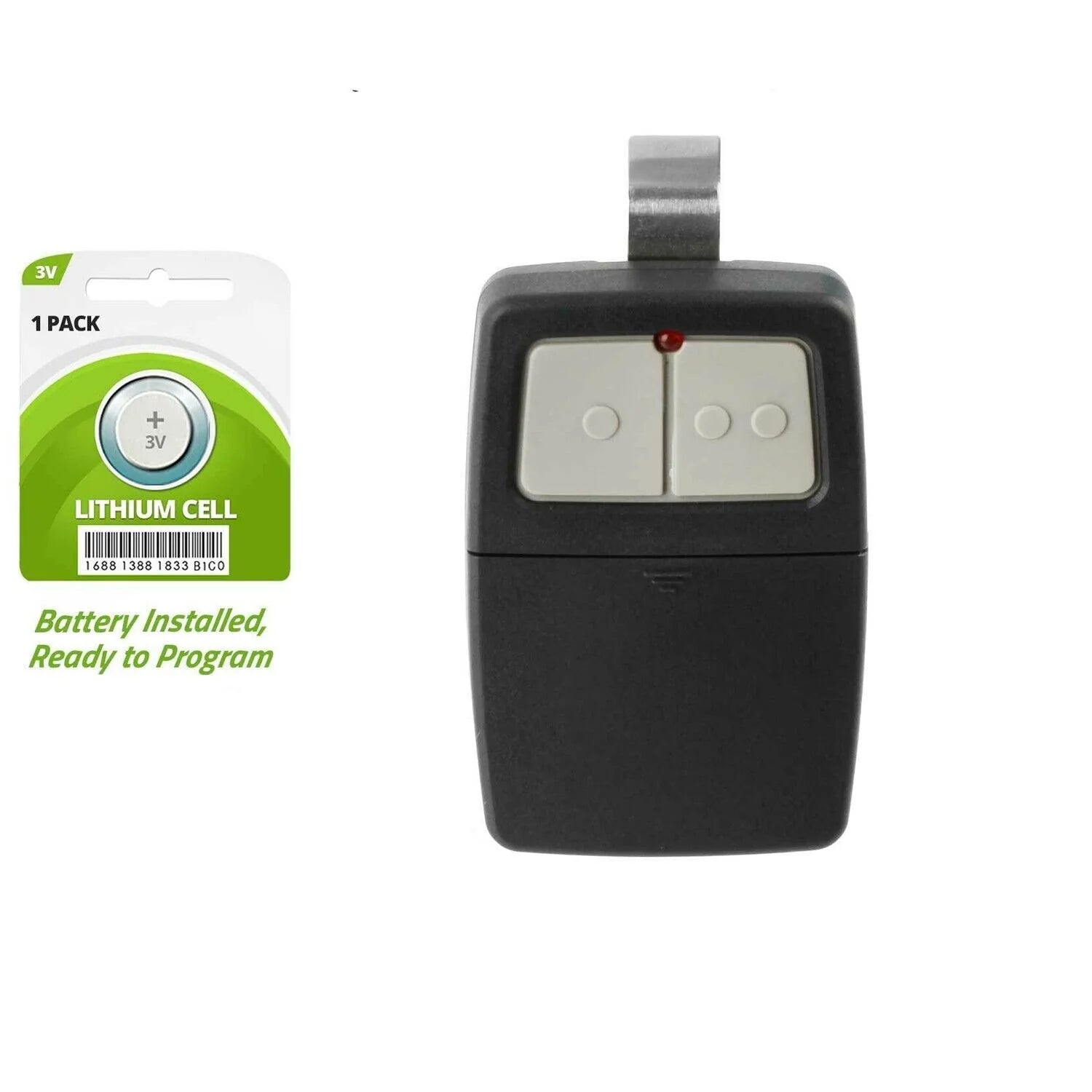 2 for Universal Clicker 375LM 375UT KLIK1U Garage Gate Door Opener Remote Dip