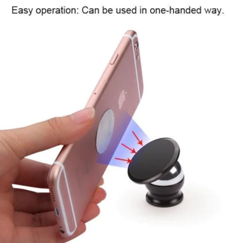 360 Degree Magnetic Car Dash Mount Ball Dock Holder for Phone Tablet Universal