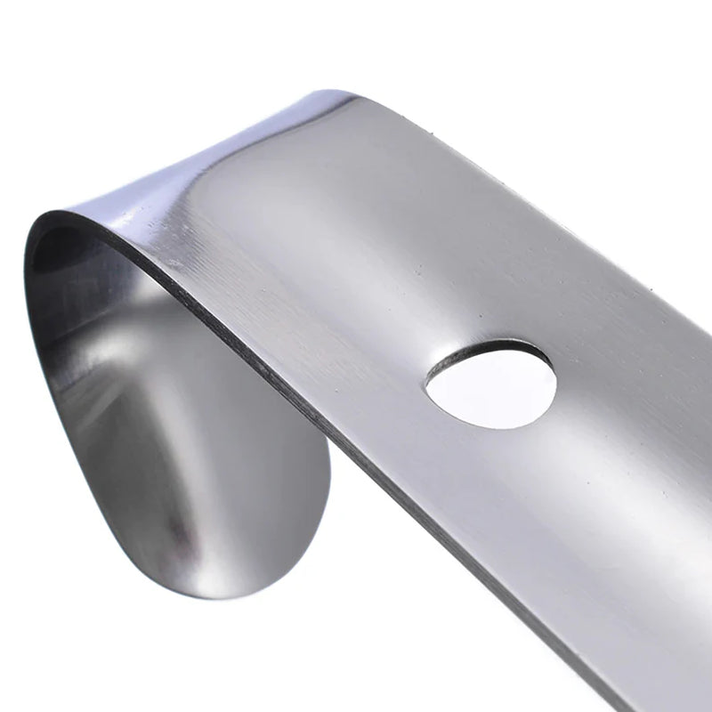 22In Extra Long Handle Shoe Horn Stainless Steel Metal Shoes Remover Shoehorn US